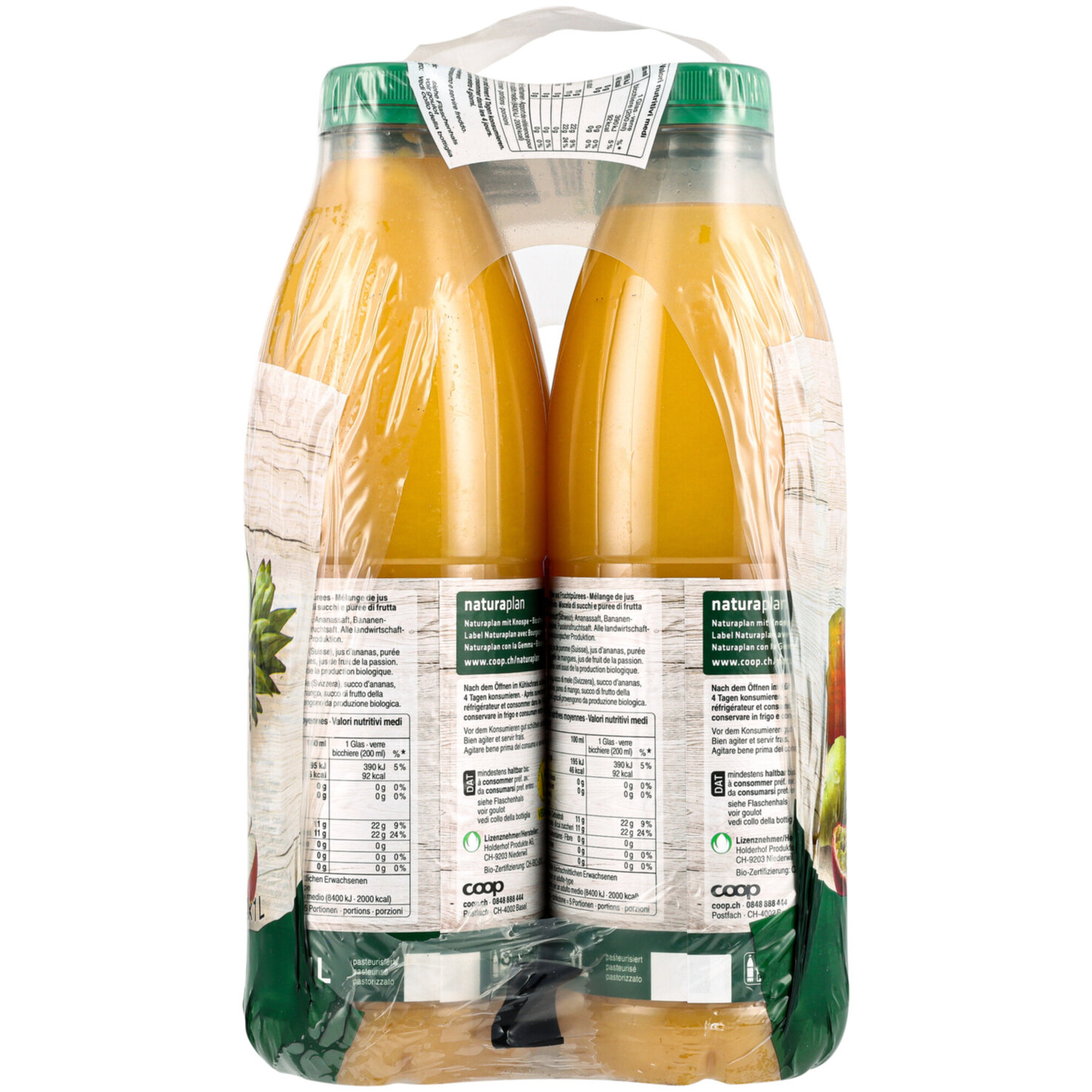 Naturaplan Bio Multifruchtsaft 4x1l