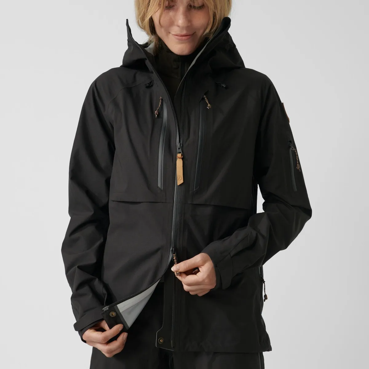 Fjällräven Women's Keb Eco-Shell Jacket Deep Forest