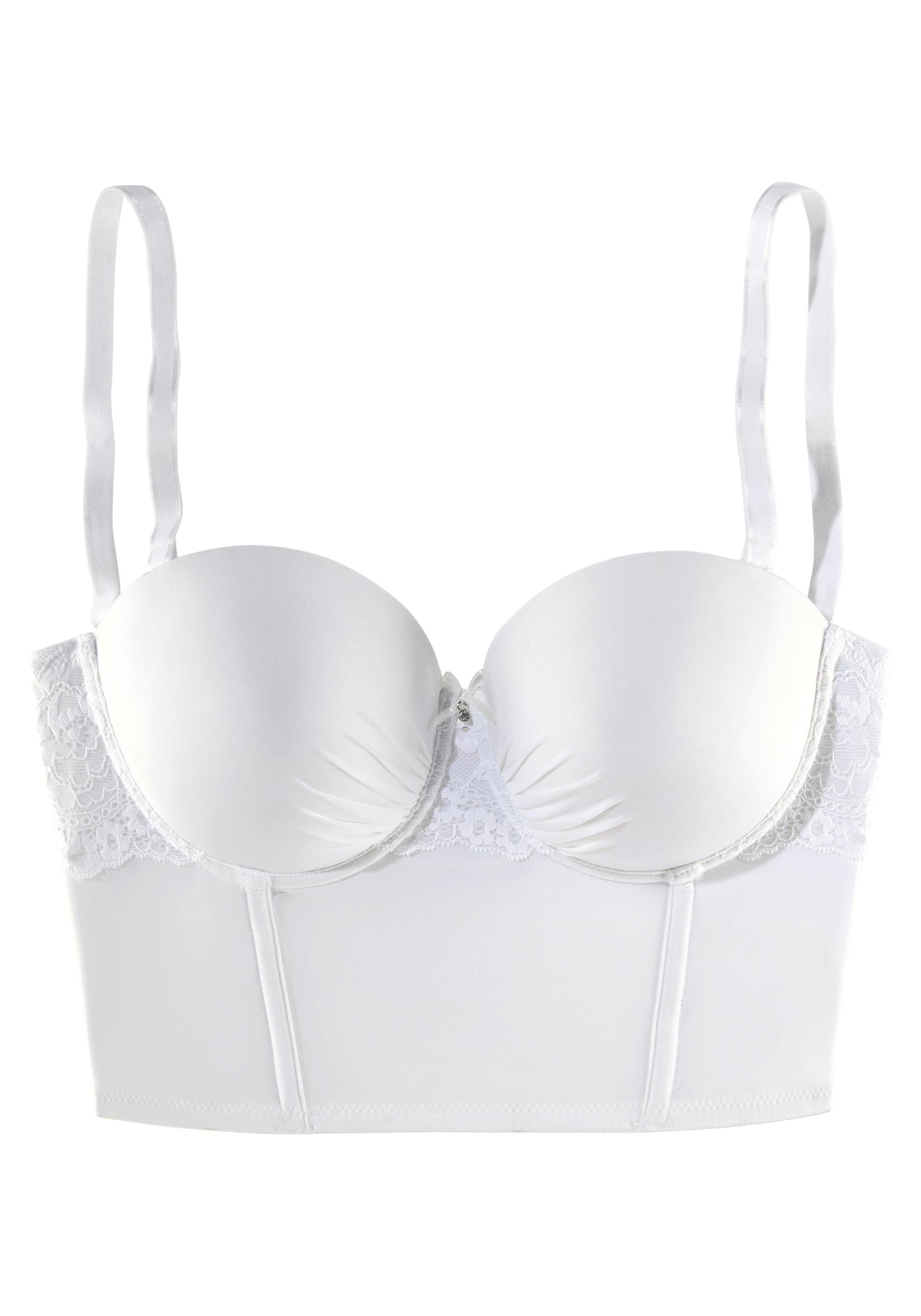 LASCANA Corsage mit herausnehmbaren Push-up Kissen, sexy Dessous