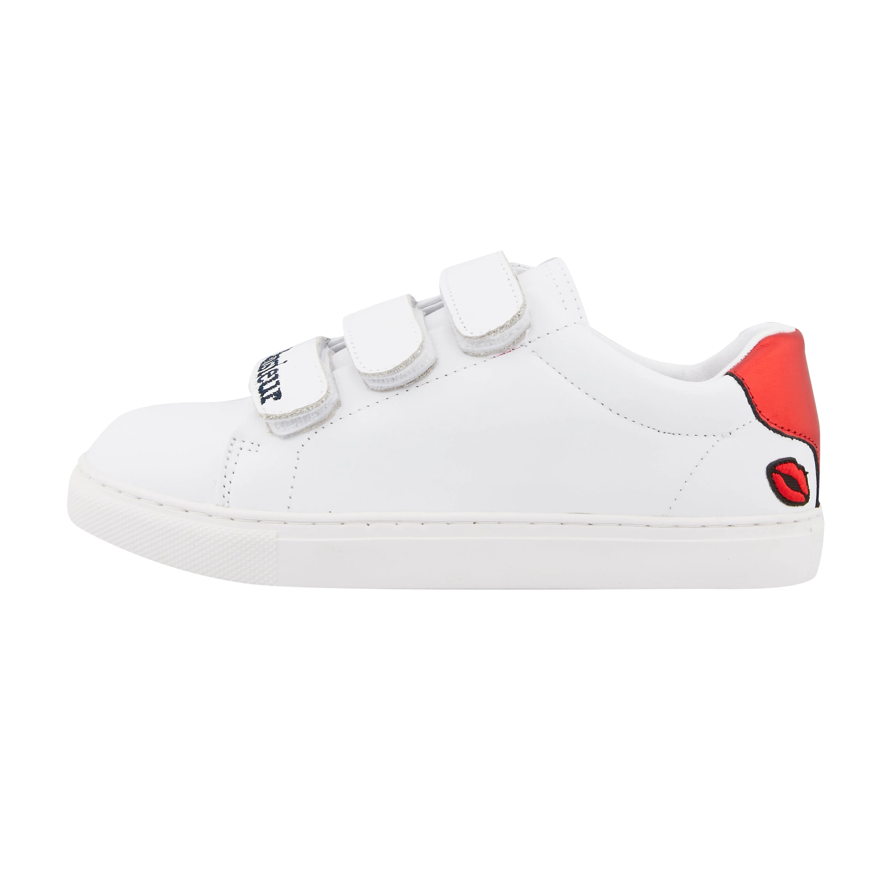 EDITH MADAME MONSIEUR - Sneakers en cuir | Blanc
