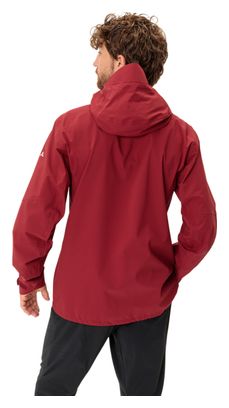 Veste Imperméable Vaude Croz III Rouge