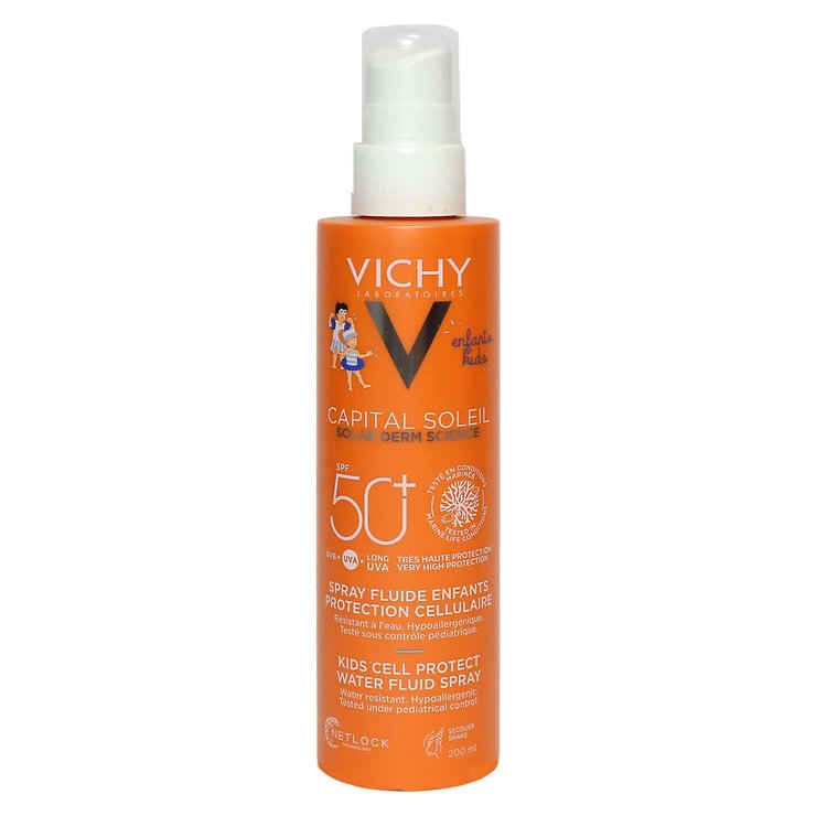 Capital Soleil spray fluide SPF50+ enfant 200ml