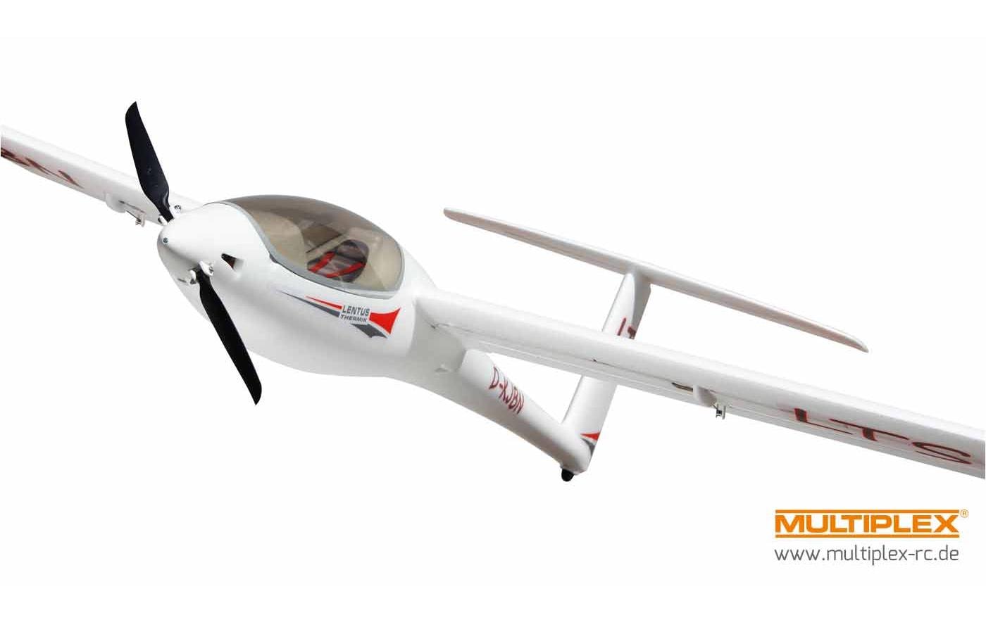Motorsegler Lentus BK, 3000 mm<br>Leistungsfähiges Motor Segelflugmodell aus Elapor mit 3000 mm Spannweite