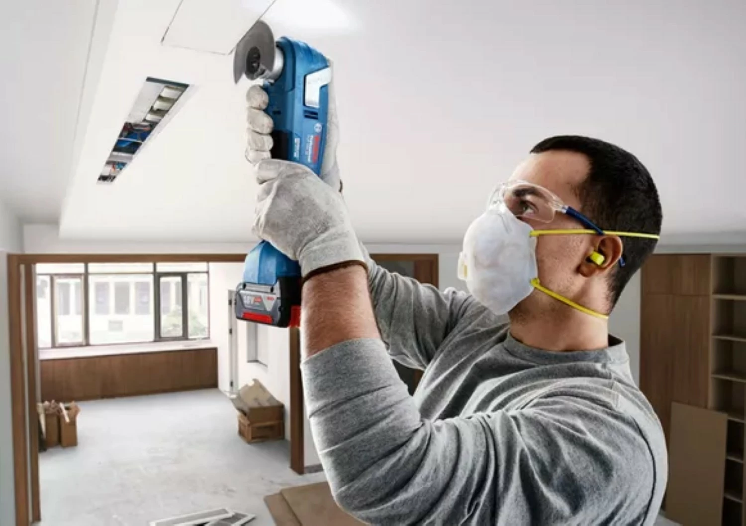 Bosch GOP 18V-34 Accu Multitool Body L-Boxx
