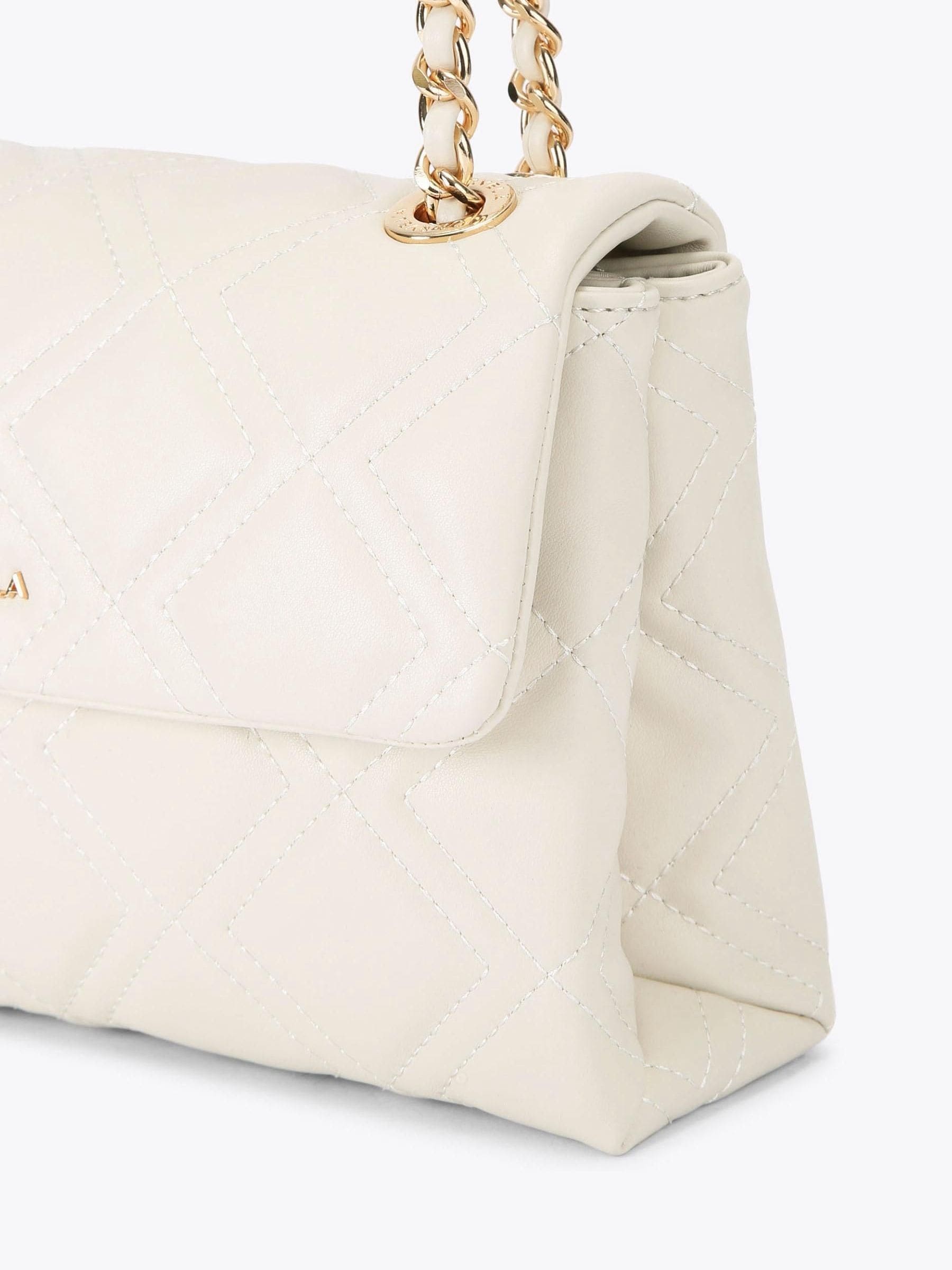 Crème - Carvela Large Rosa Chain Shoulder Bag