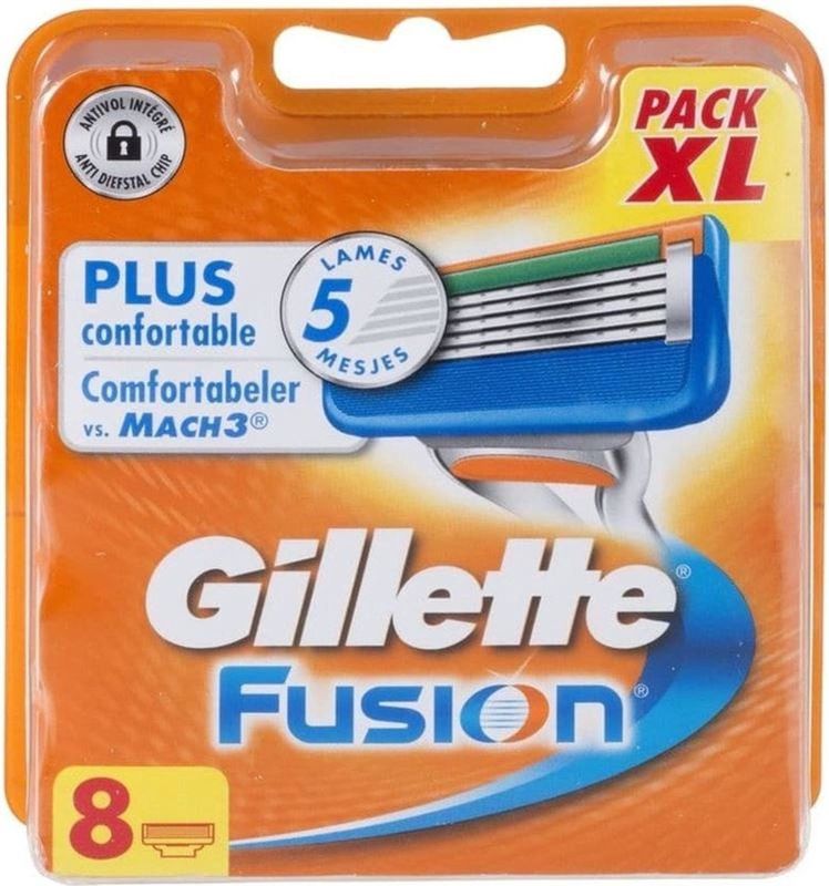 Gillette - Fusion5 - Scheermesjes - 8 Stuks - Antifrictie Mesjes