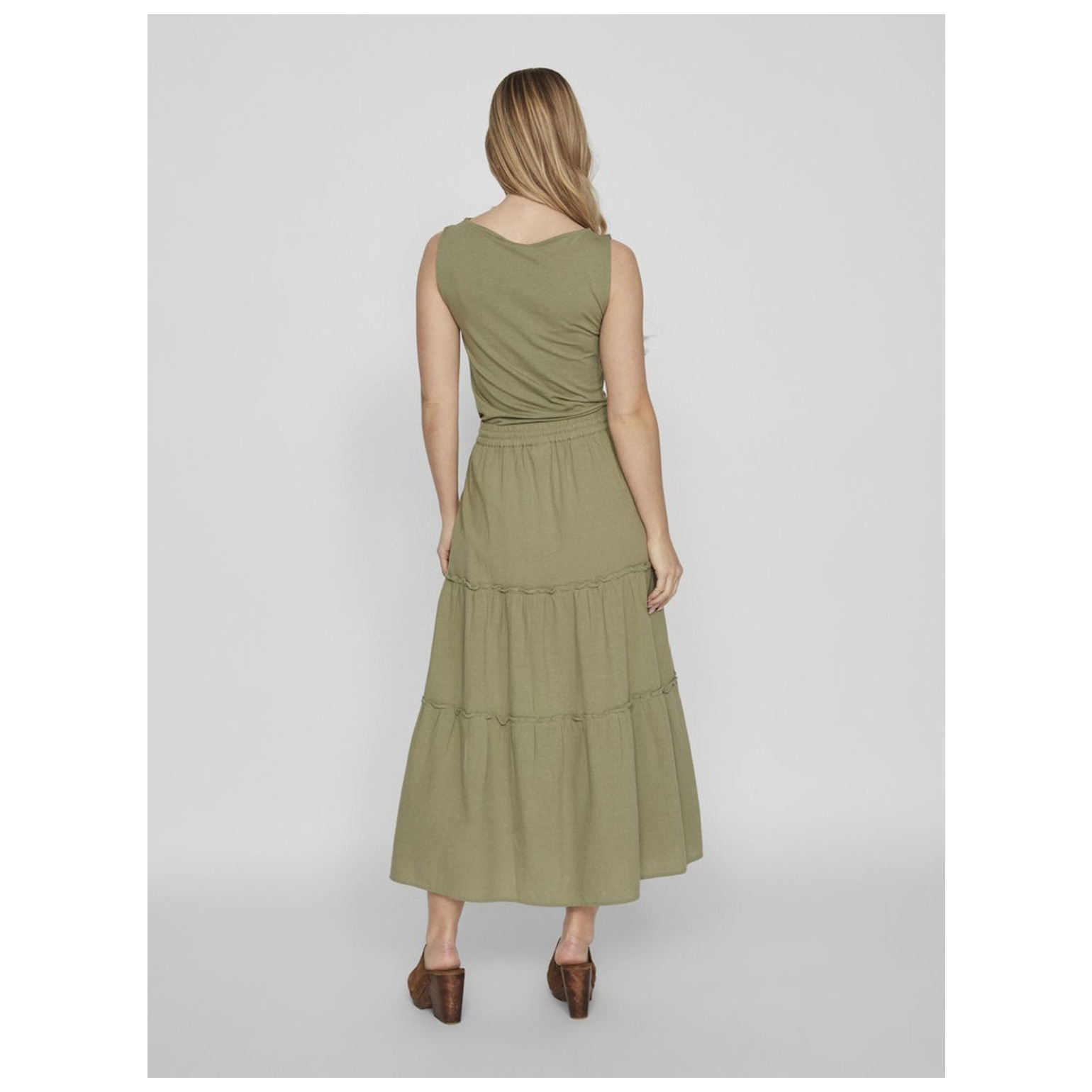 Vila VIANLA RW ANKLE SKIRT