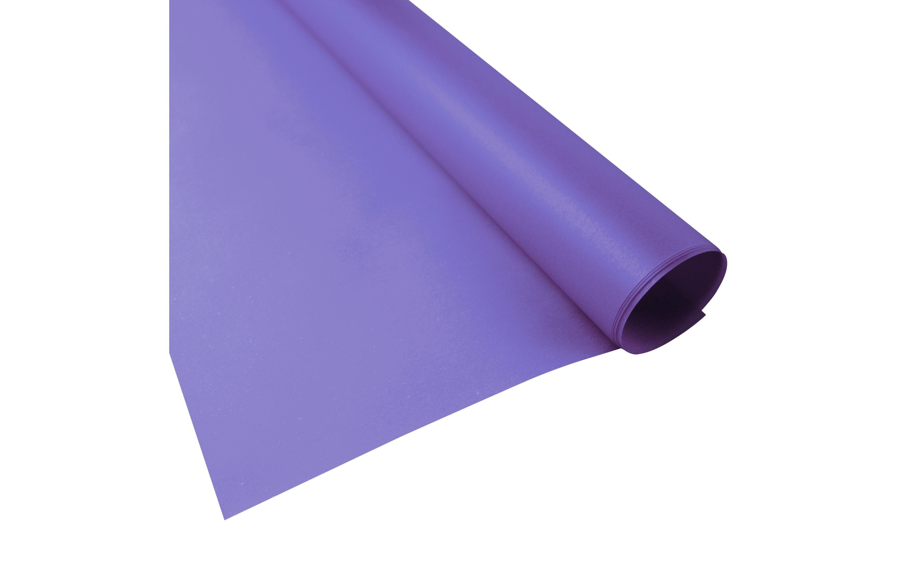 Transparentpapier Uni 50 x 61 cm, 115 g/m², ViolettTransparentpapier für die Gestaltung von Fenstern oder anderen Bastelideen