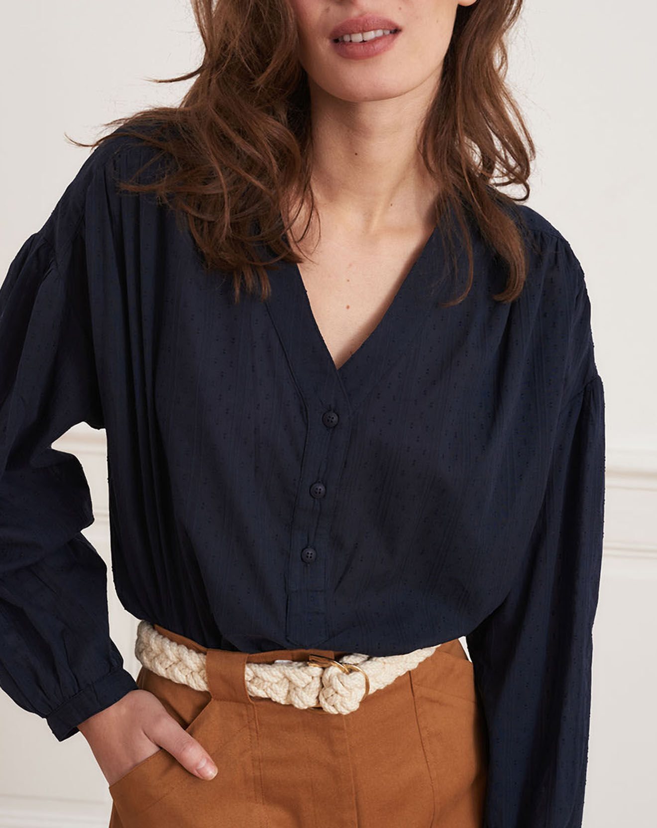 La Petite Francaise Jupe Jordan camel