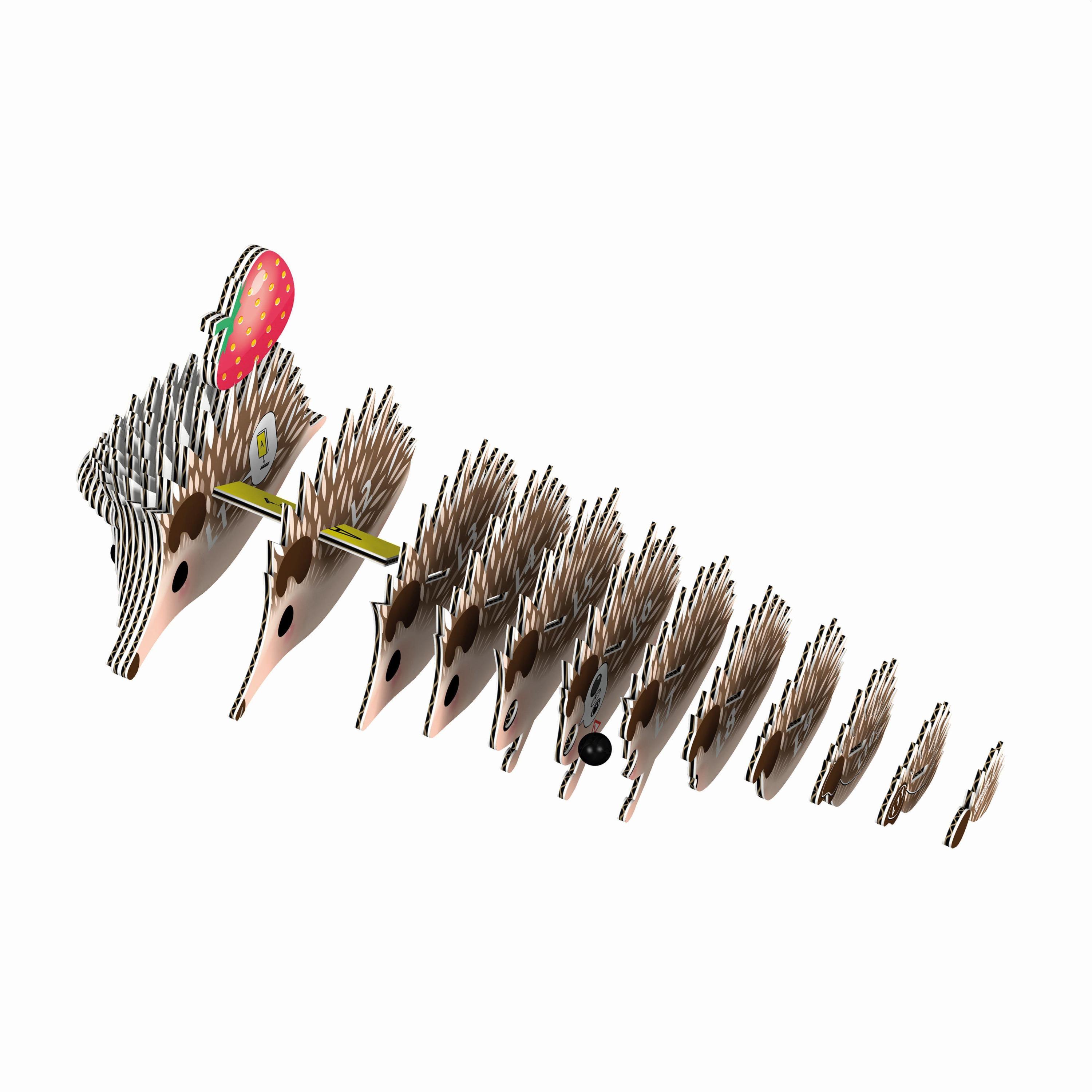 3D Bastelset Igel