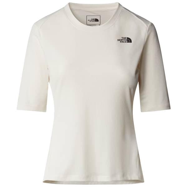 T-shirt randonnée THE NORTH FACE W SHADOW SS WHITE DUNE