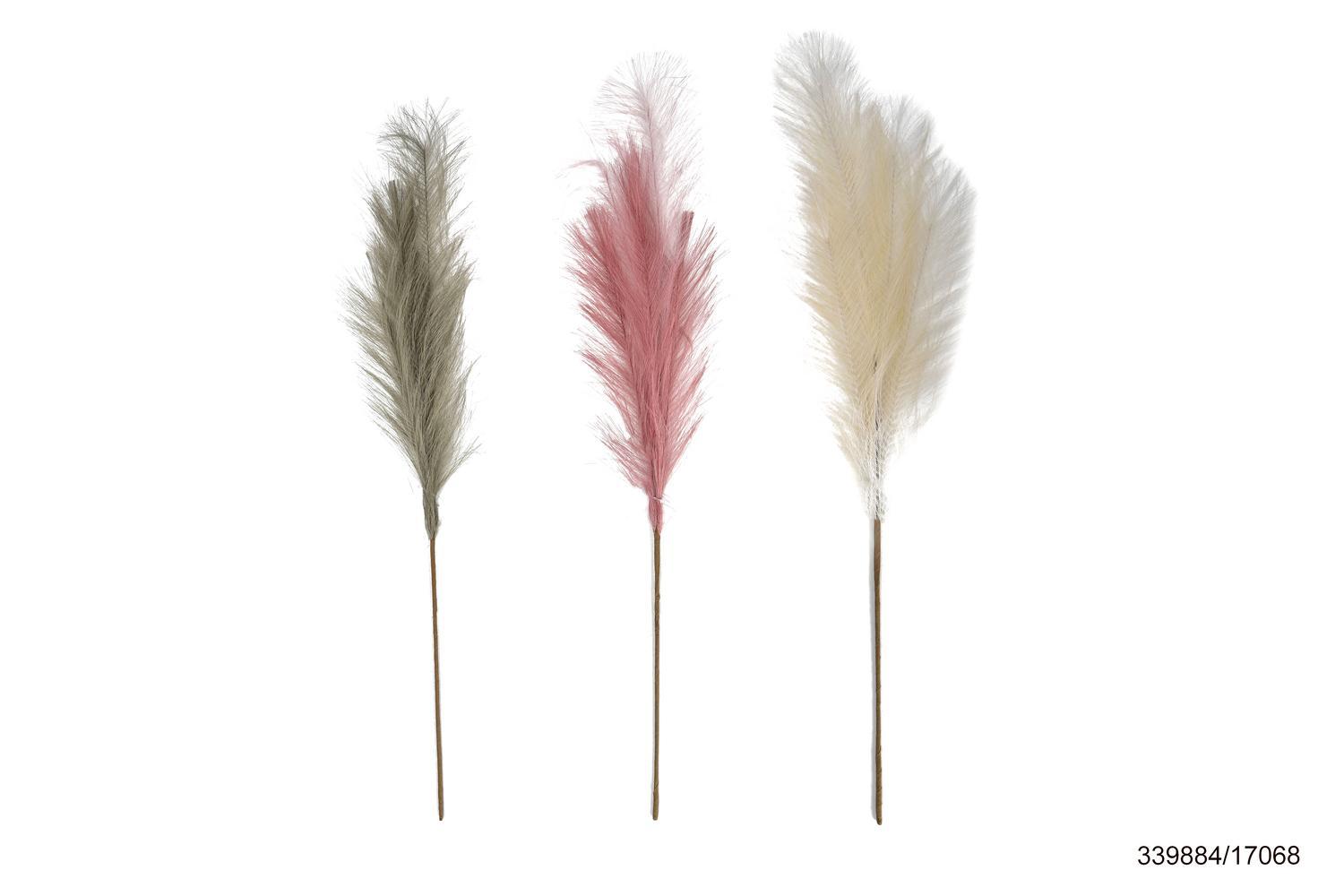PAMPA 80CM BLANC GRIS ROSE
