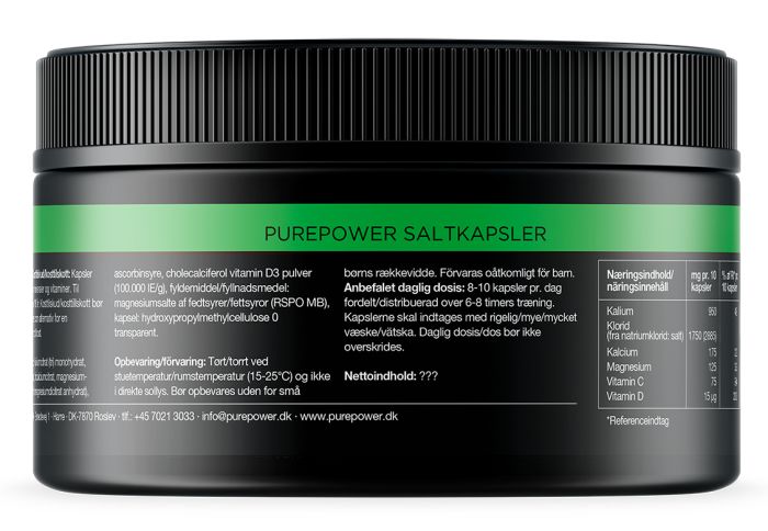 PurePower saltkapsler 90 stk.