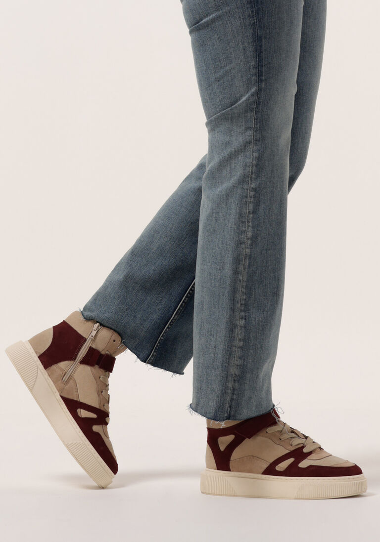 CYCLEUR DE LUXE beige cycleur de luxe hoge sneaker mur