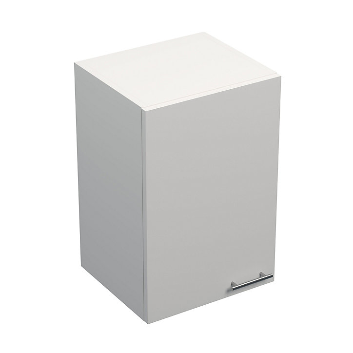 Meuble haut de cuisine Primalight 1 porte L. 40 cm blanc
