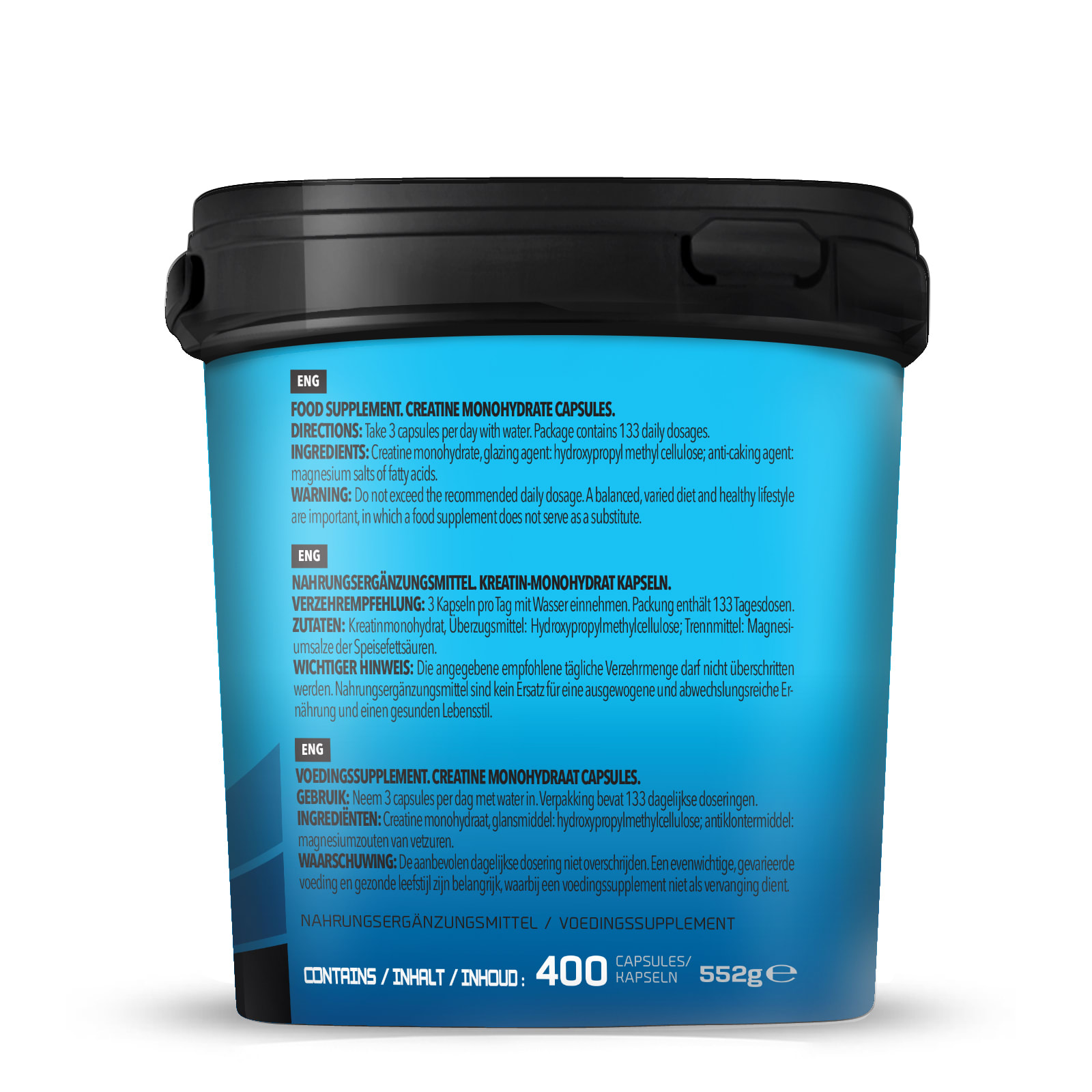 Creatine Monohydrate Mega Caps (400 Kapseln)