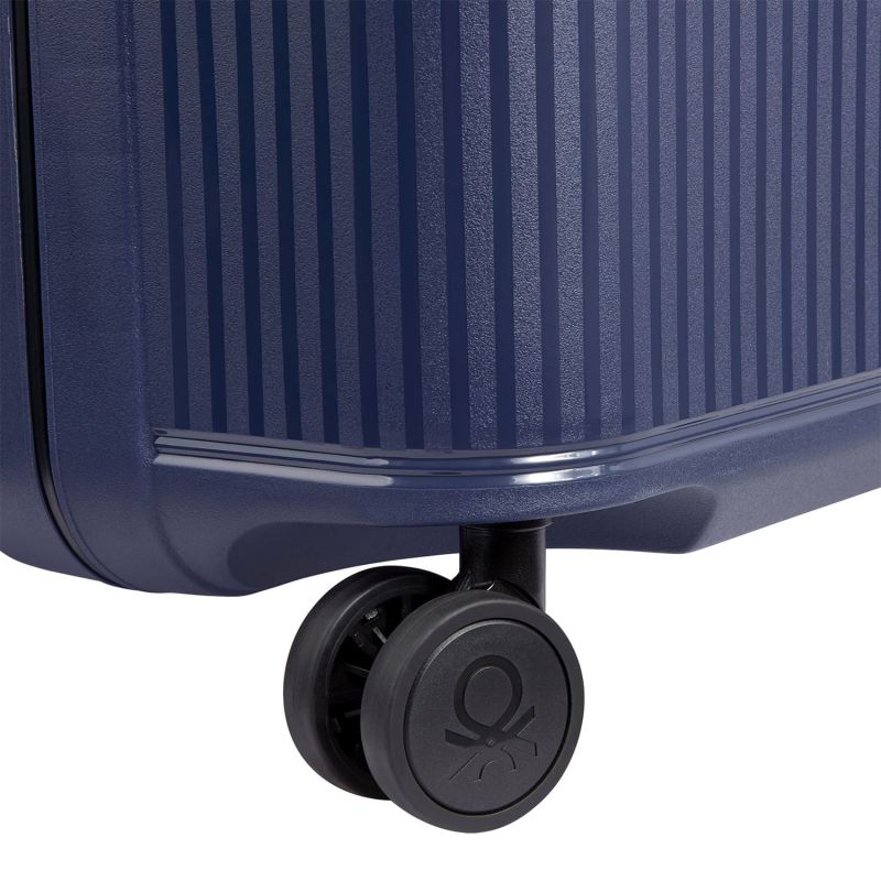 Valise rigide Color Block hard 67 cm Bleu