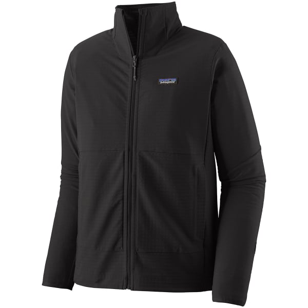 Veste polaire randonnée PATAGONIA M'S R1 TECHFACE JKT BLACK