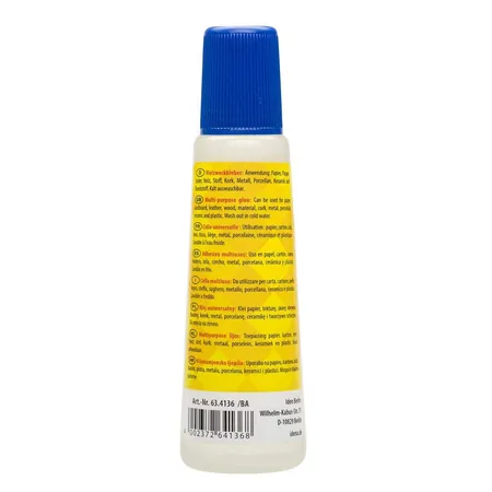 Idena Vielzweckkleber, 100 g Flasche, lösungsmittelfrei
