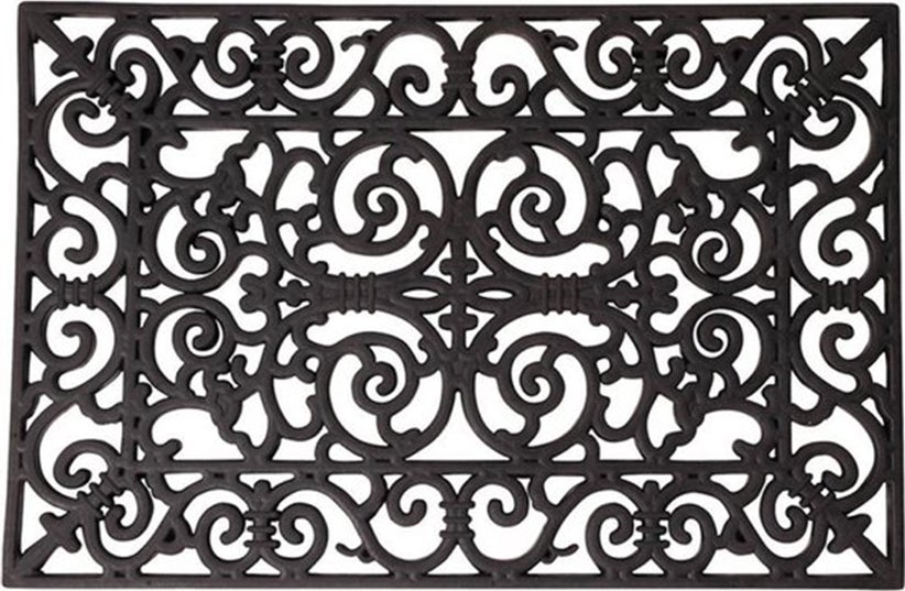 Esschert Design rubber mat Rechthoekig zwart 70 x 40 cm