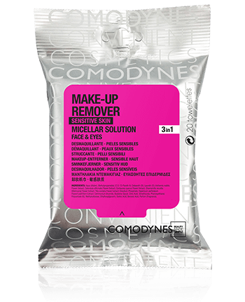 Comodynes Reinigungstücher Micellar Cleanser Sensitive Skin Face & Eyes 20-Stück