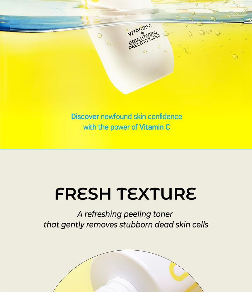 COMMONLABS - Vitamine C verhelderende peeling toner