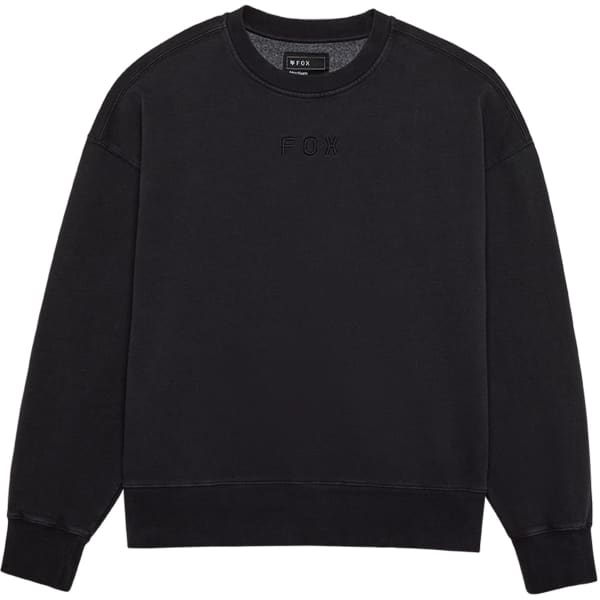 Sweatshirt FOX WORDMARK OVERSIZED FLEECE BLACK