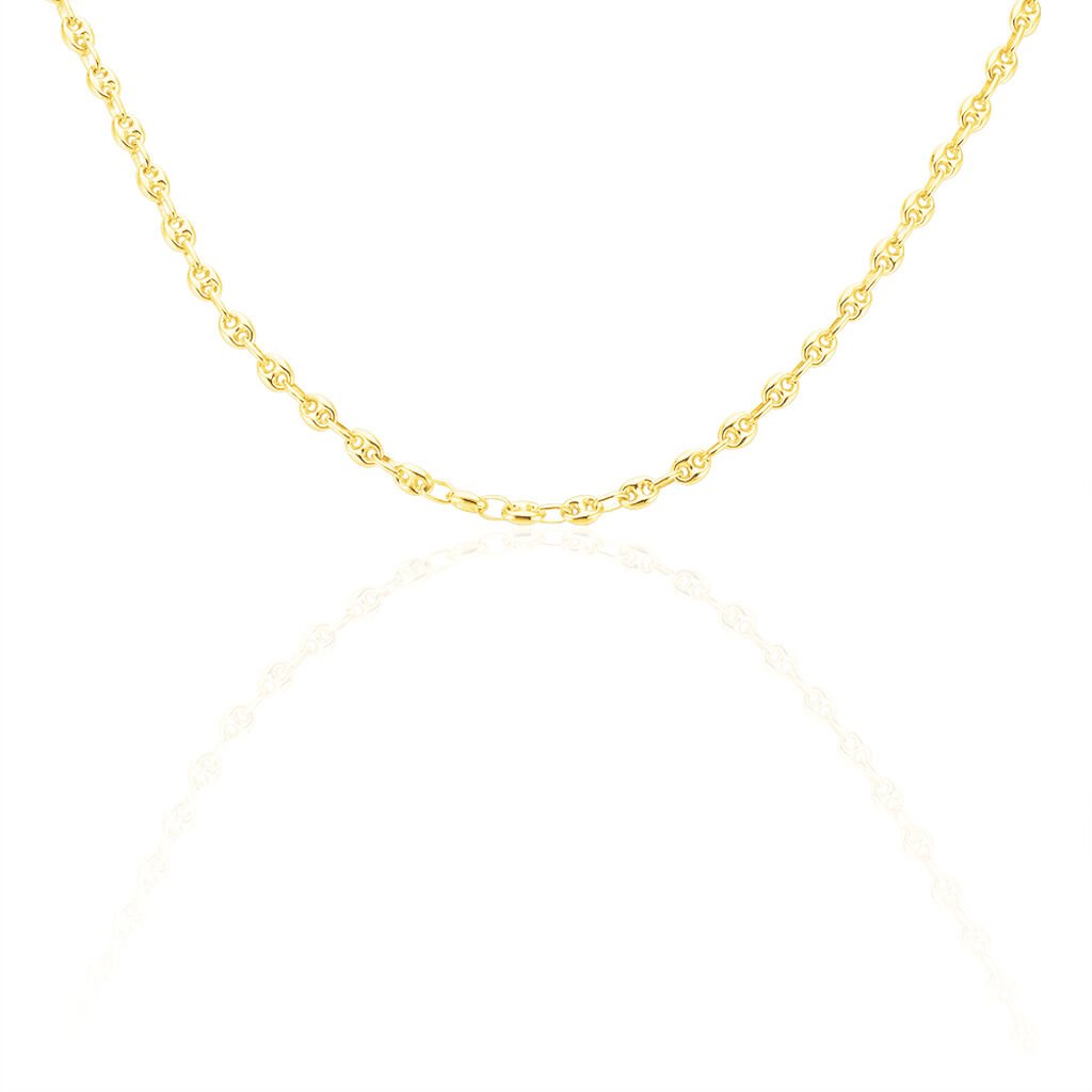Collier Maille Dami Maille Grain De Cafe Or Jaune