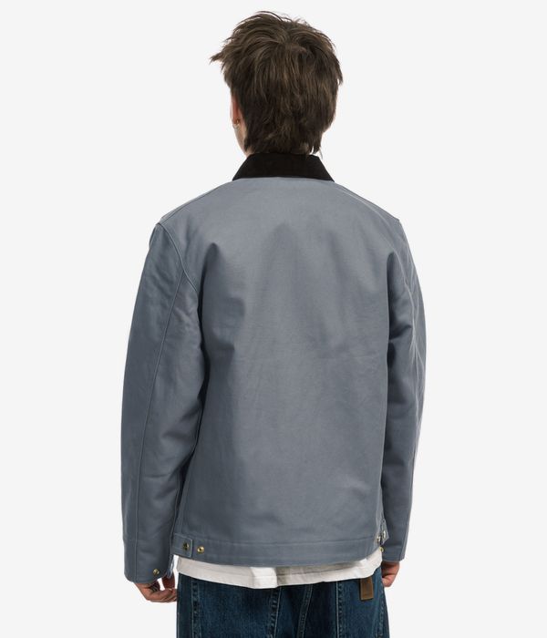 Carhartt WIP Detroit Dearborn Jacke (dove grey black rigid)