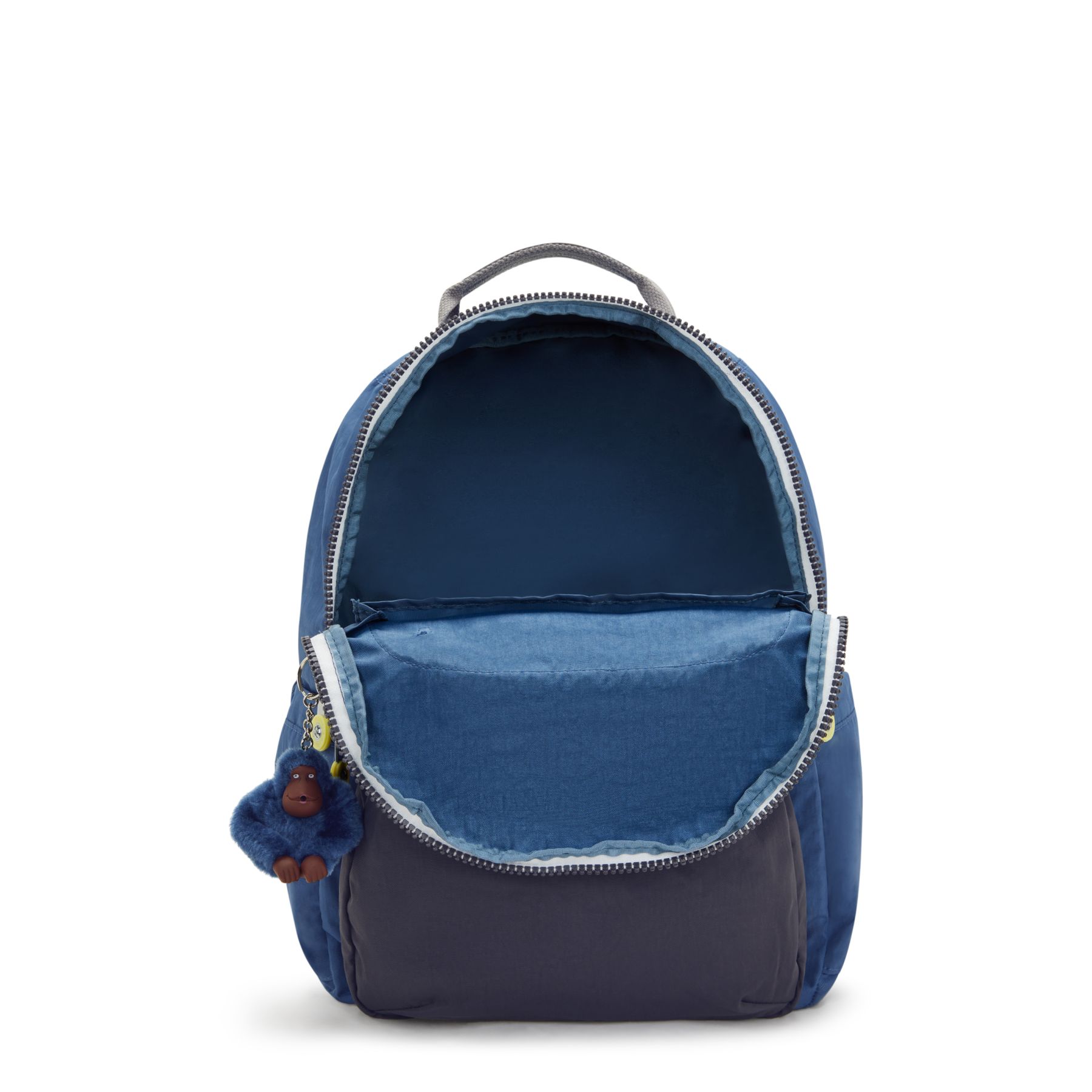 SEOUL LAP Grand sac à dos avec compartiment séparé pour ordinateur portable - Fantasy Blue Block