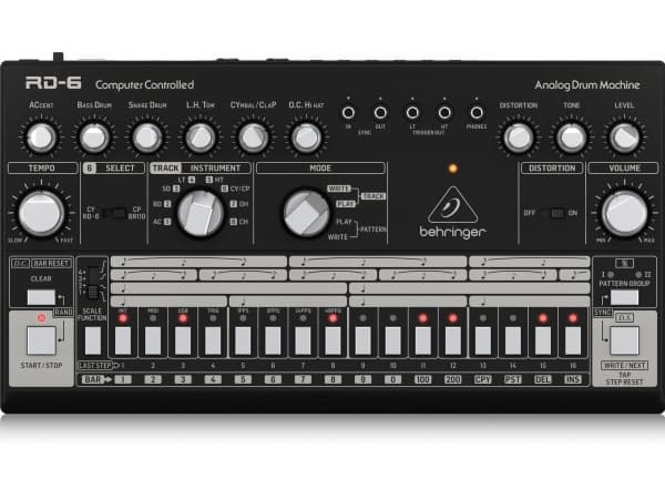 Behringer RD-6-BK, ?DC, 2 W, 9 V, 0,67 A, 305 mm, 165 mm