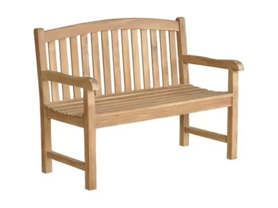 Banc de jardin en bois teck massif