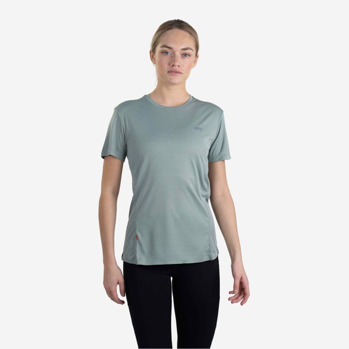 Lipati Dame T-shirts Strato AL Tee Regular Fit Grøn