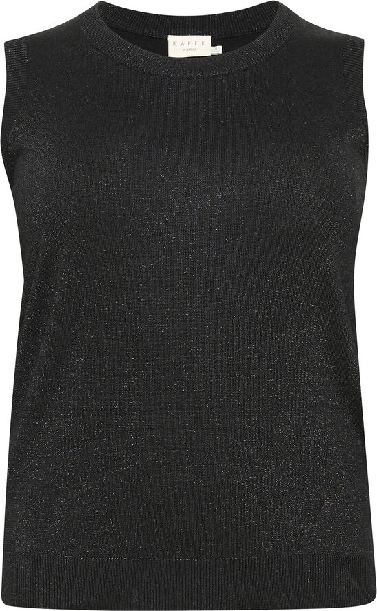 Kaffe Curve KCregitta Slipover Black metallic
