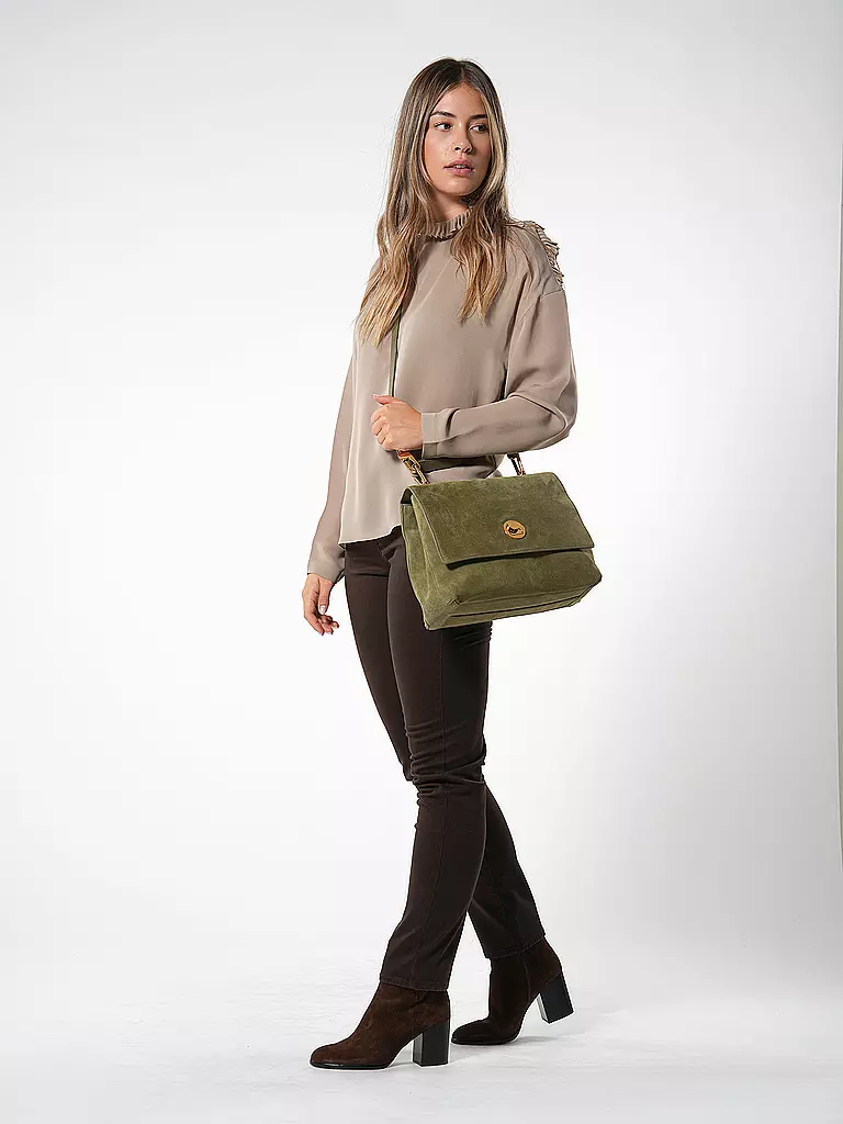 EMPORIO ARMANI Seidenbluse  beige