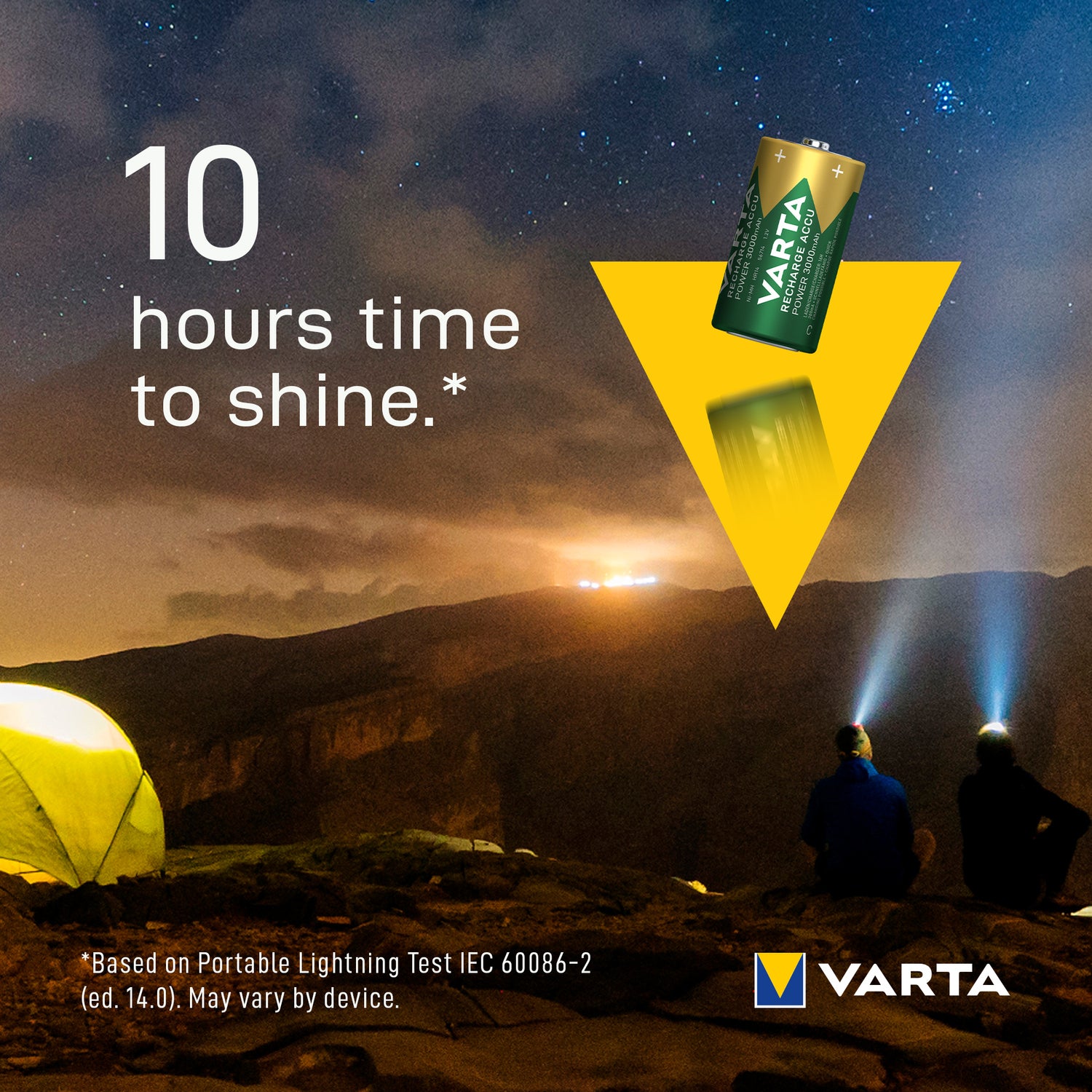 Varta C oplaadbare batterij 2 stuks