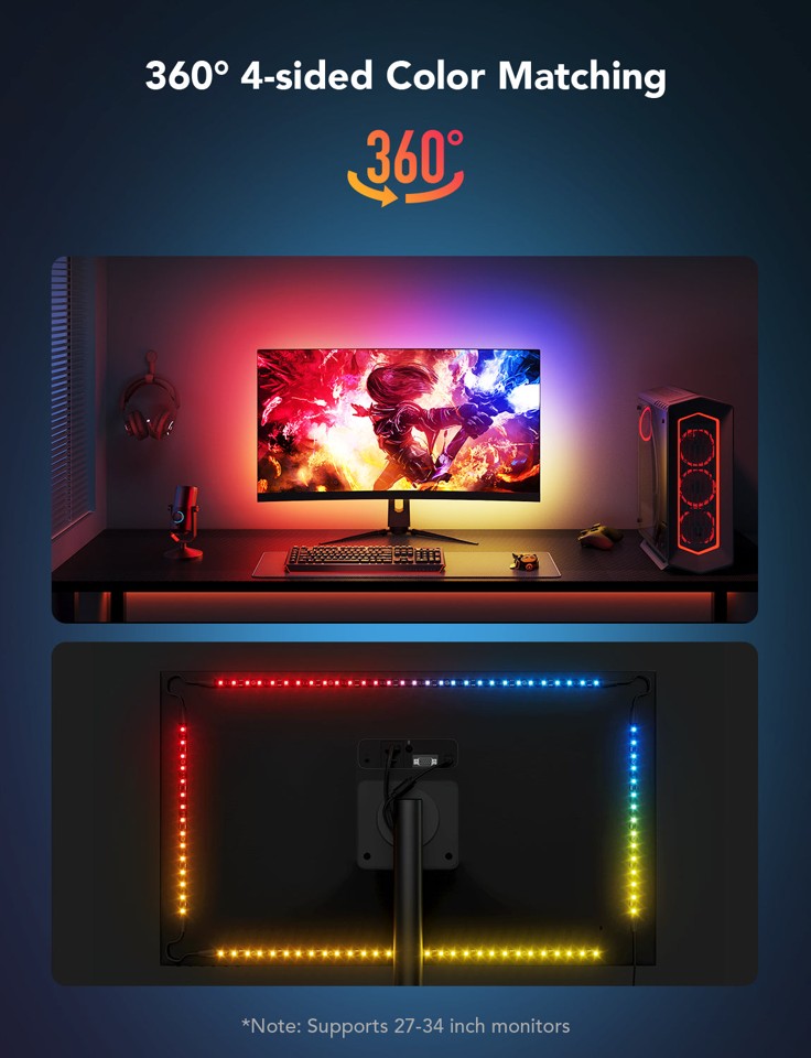 Govee - Gaming Lysstrimmel G1