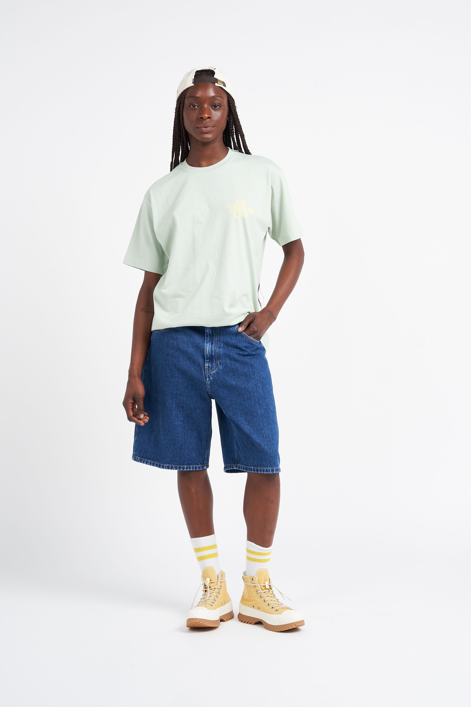 CARHARTT WIP Short W' Brandon Bleu