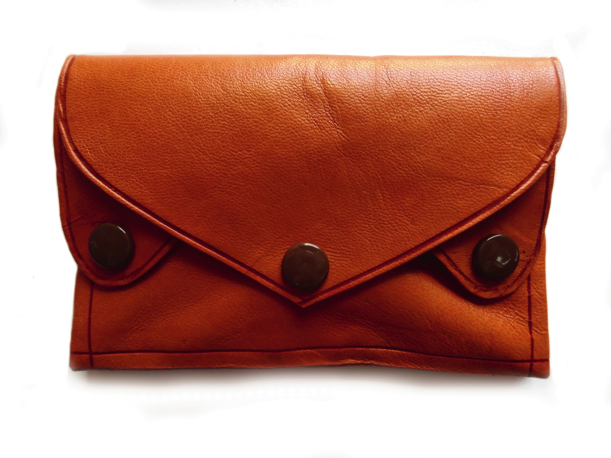 Portemonnaie, orange, L 10,5 cm, B 1,5 cm, H 7 cm günstig bestellen