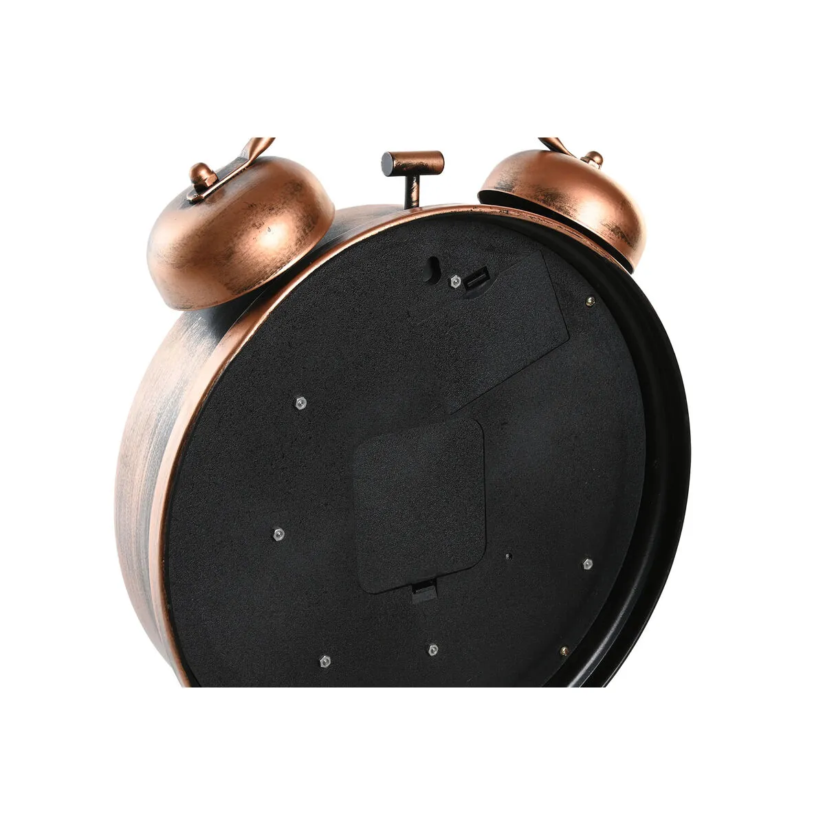 DKD Home Decor Horloge de table vintage - Cuivre