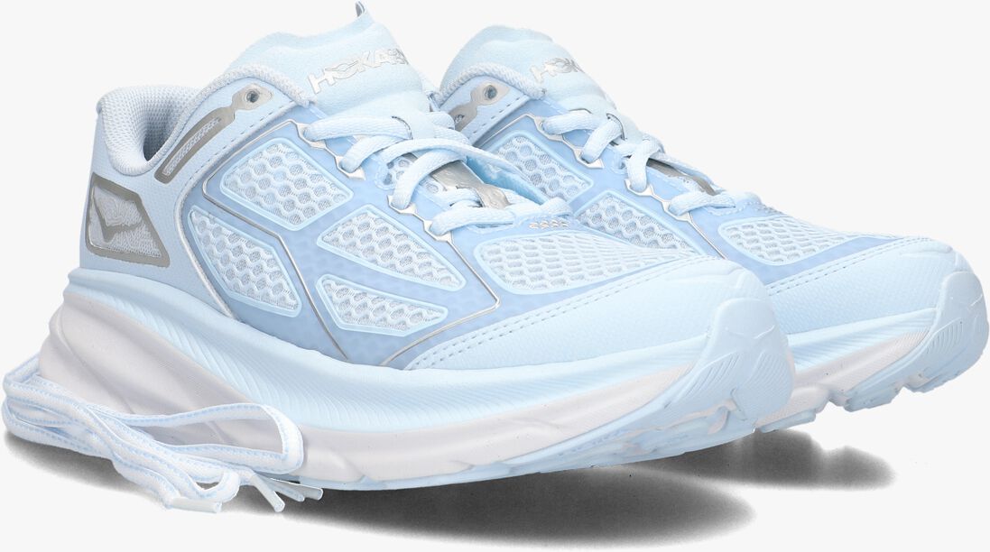blauwe hoka lage sneakers clifton one9 d