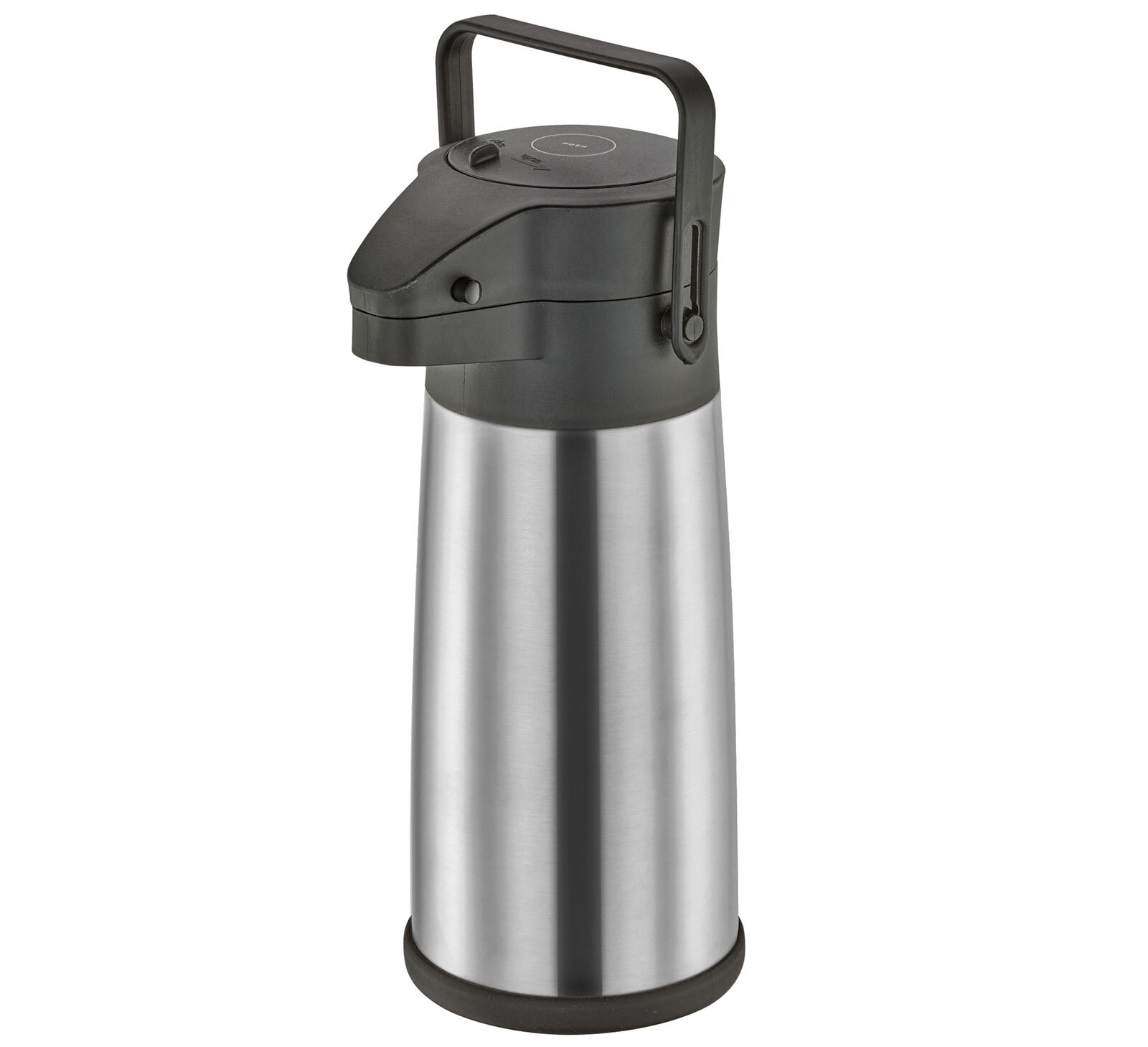 cilio Pumpkanne FESTINO 2,2 Liter silber/schwarz