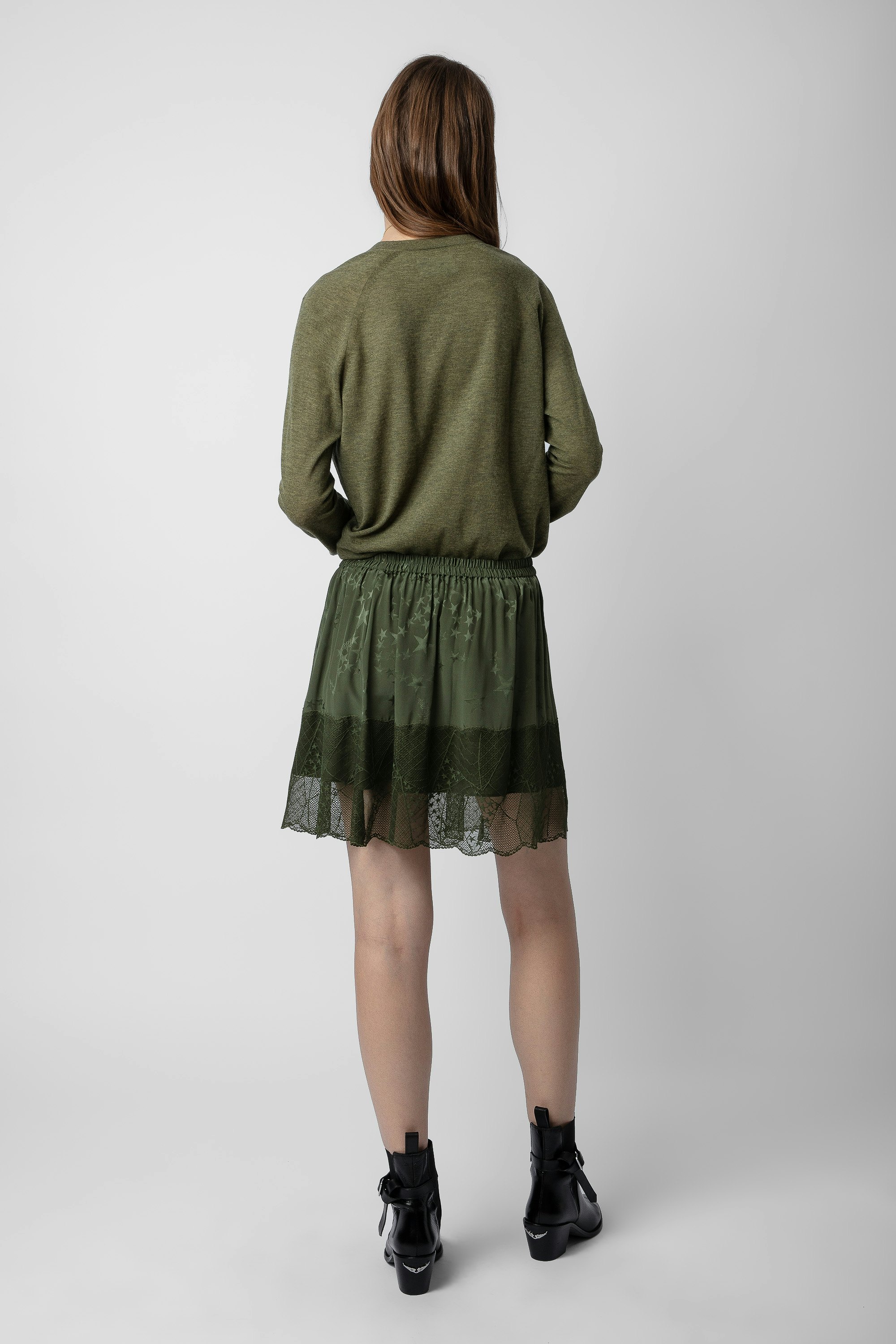 Jupe Jimy Soie Jacquard