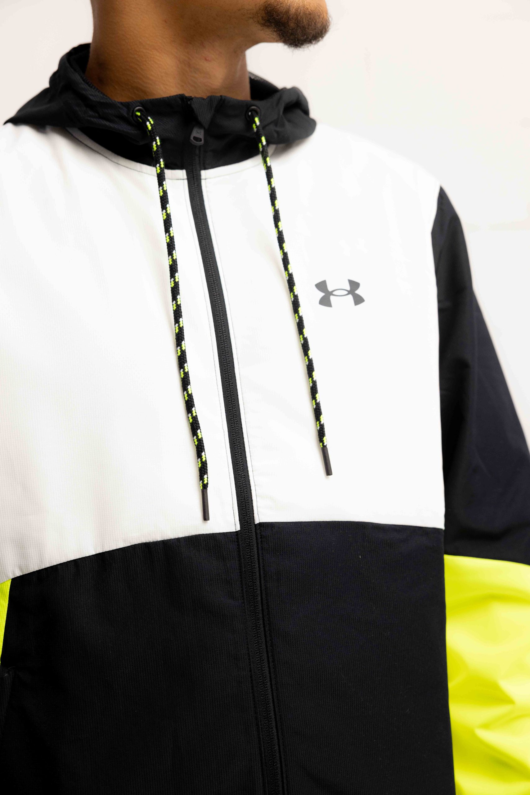 Under Armour Icon Legacy Windjack Heren Zwart/Wit