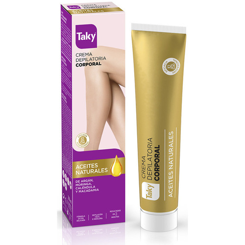 Taky - Aceites Naturales Crema Depilatoria Corporal