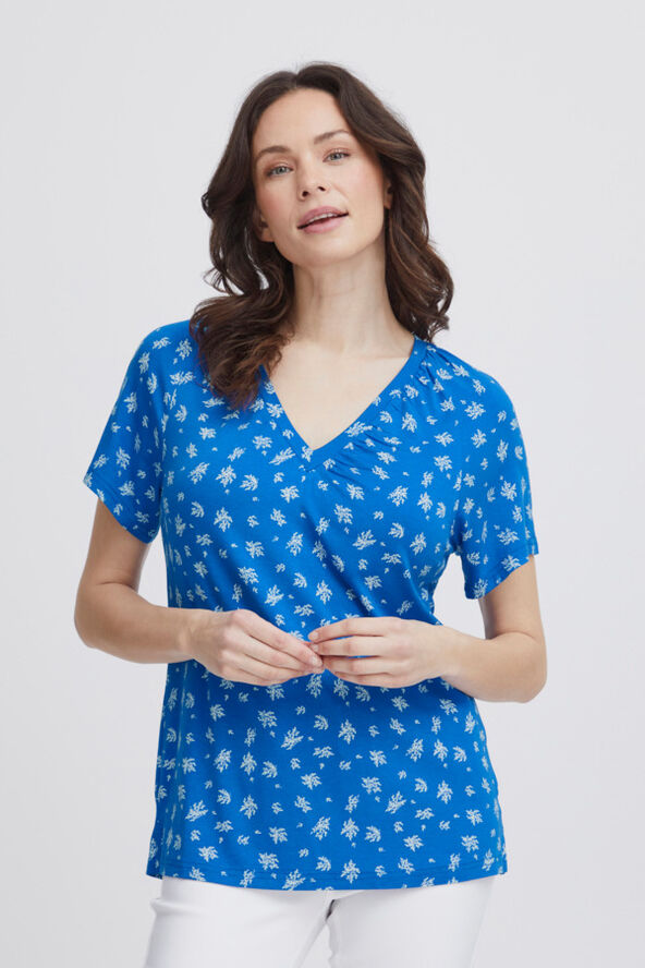 Fransa FRSANIE TEE 1 Beaucoup blue mix