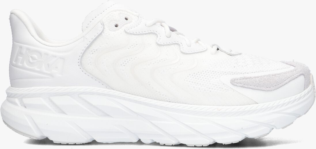 witte hoka sneakers clifton ls