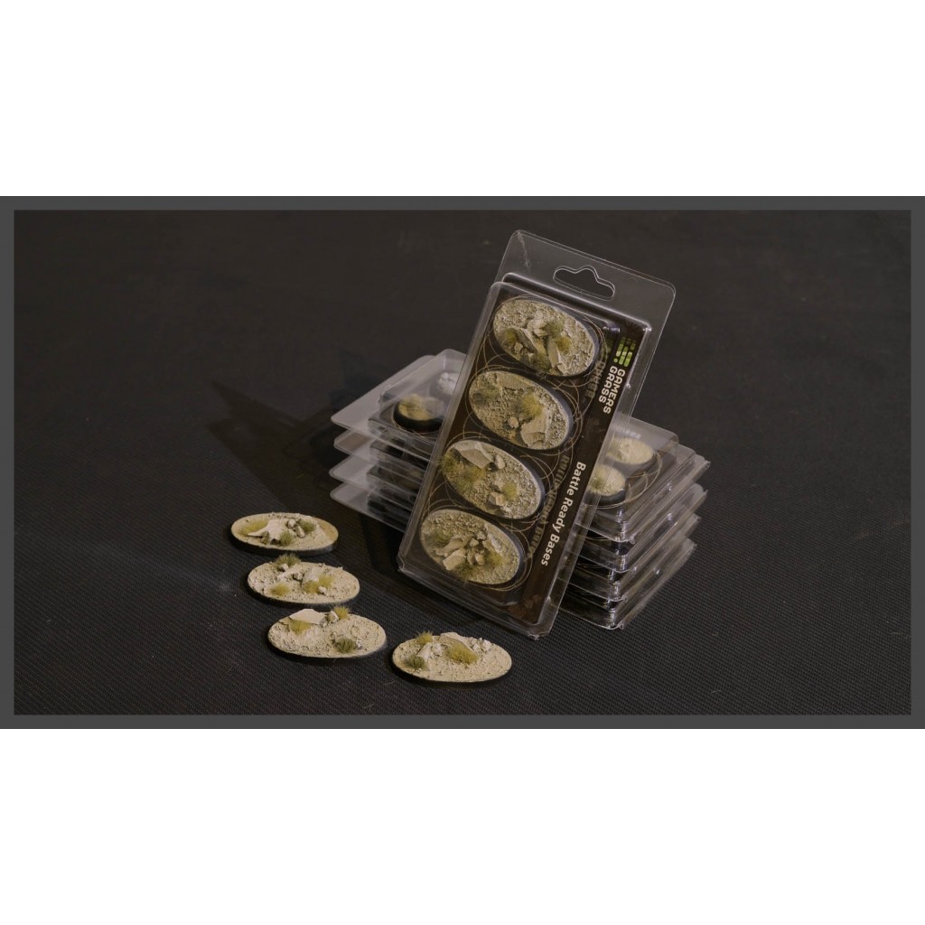 Arid Steppe Bases, Oval 60mm (x4)