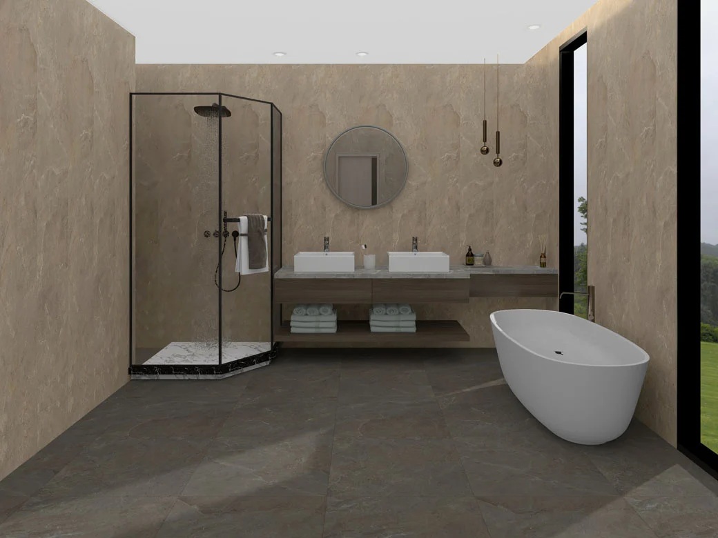 KS Vinyl wandpaneel 60x260cm champagne