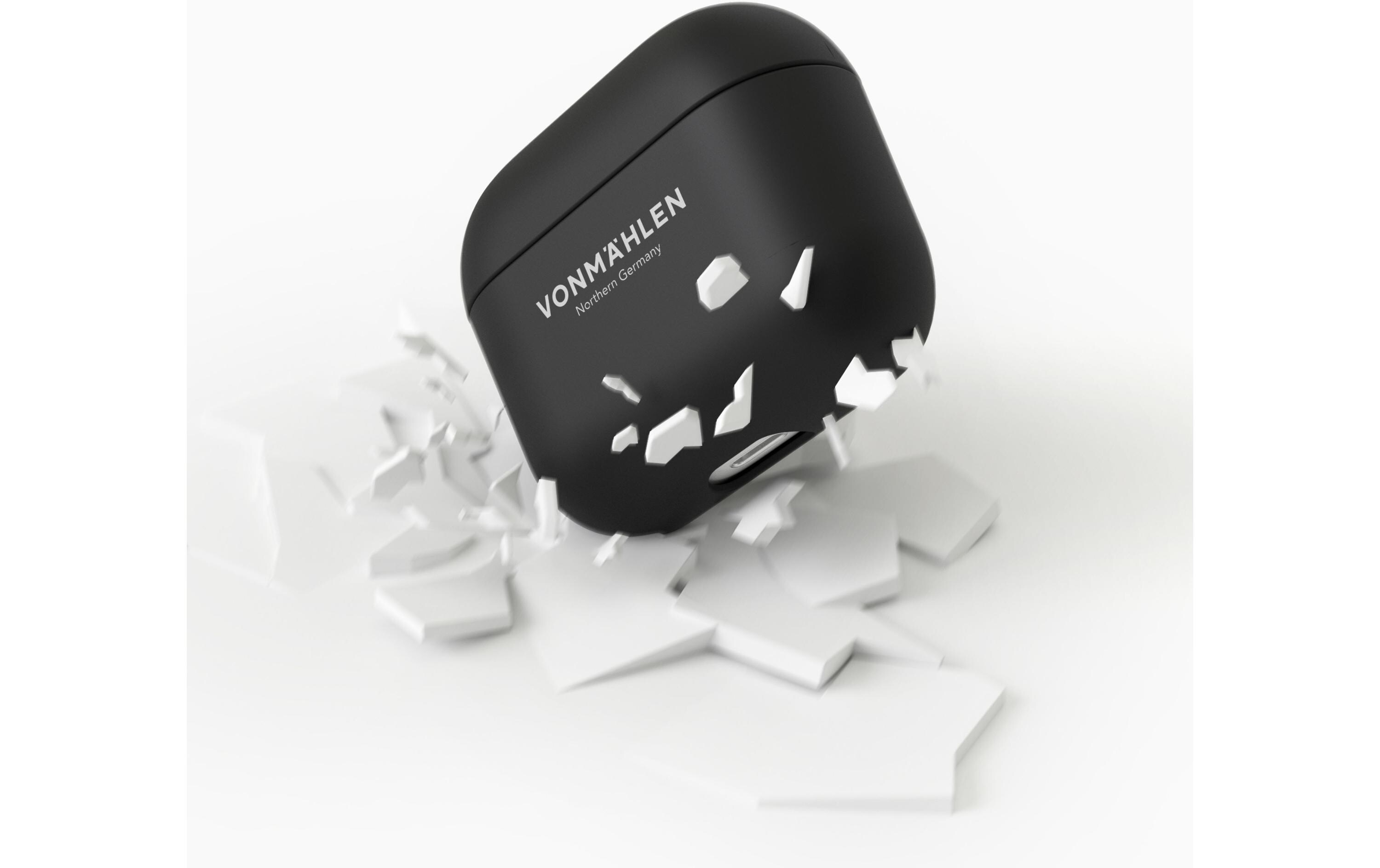 Transportcase Thin AirPods 3 BlackSchlanke und schützende Hülle für AirPods 1 st/2nd Generation
